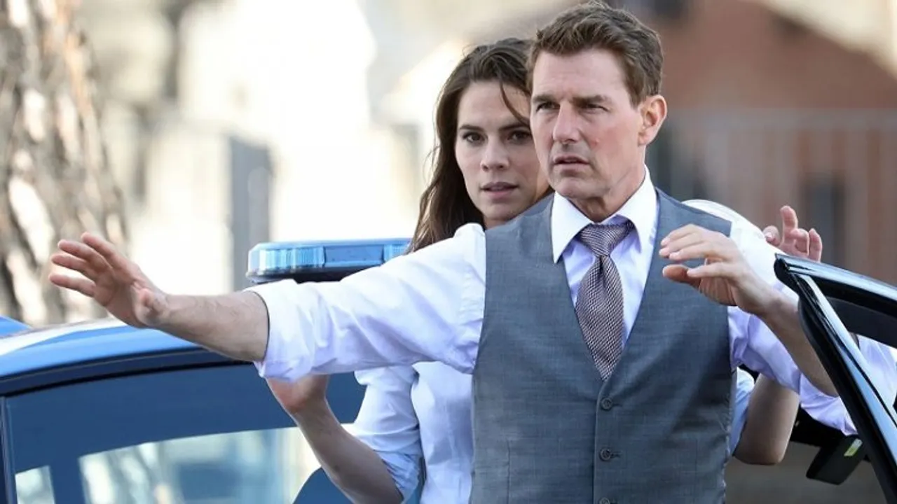 Tom Cruise in a still from Mission Impossible 7 (Image credit: GettyImages)