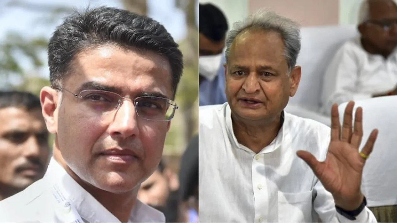 Sachin Pilot and Ashok Gehlot