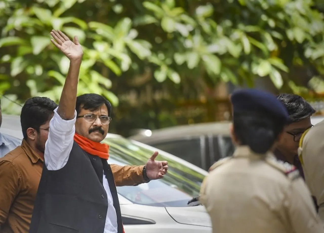 Shiv Sena Rajya Sabha MP Sanjay Raut (File photo)