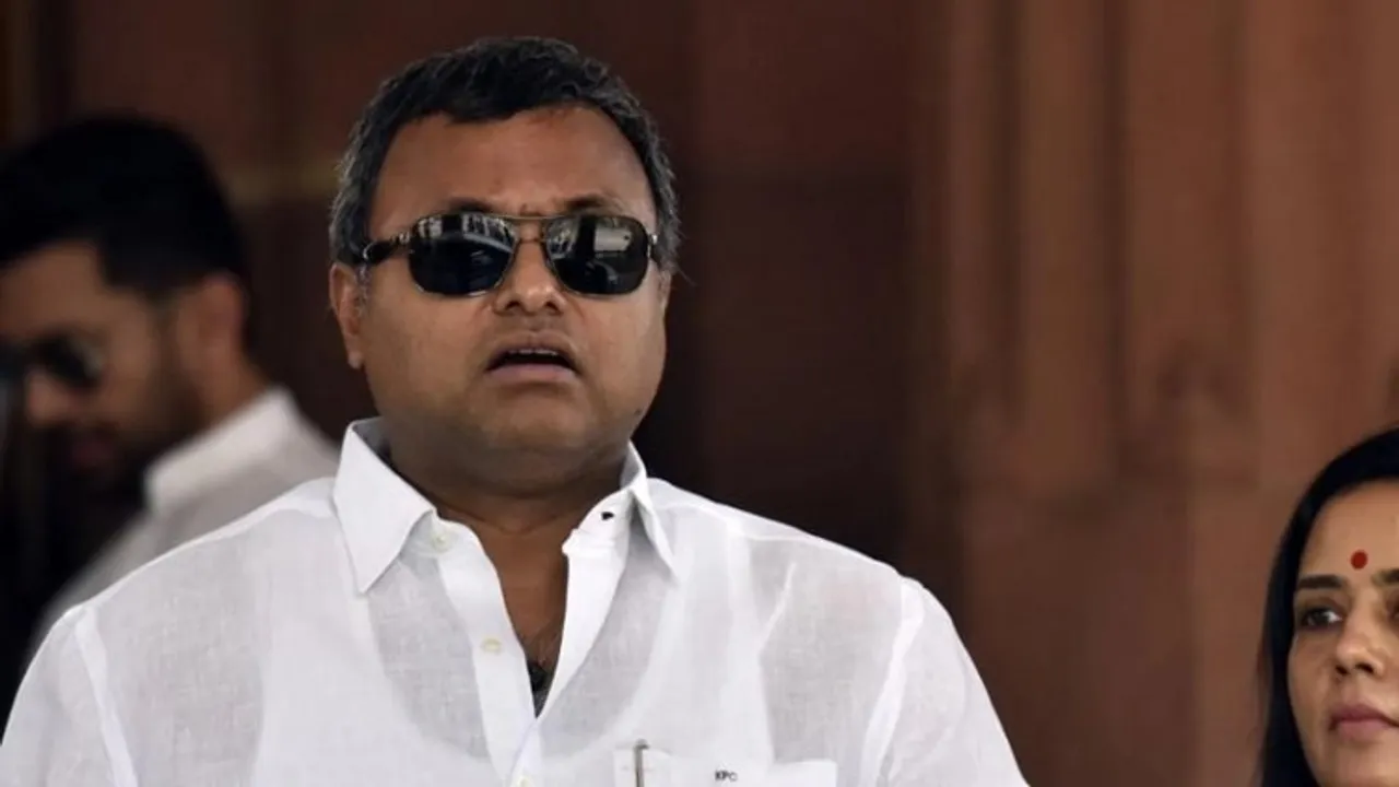 Lok Sabha MP Karti Chidambaram (File photo)