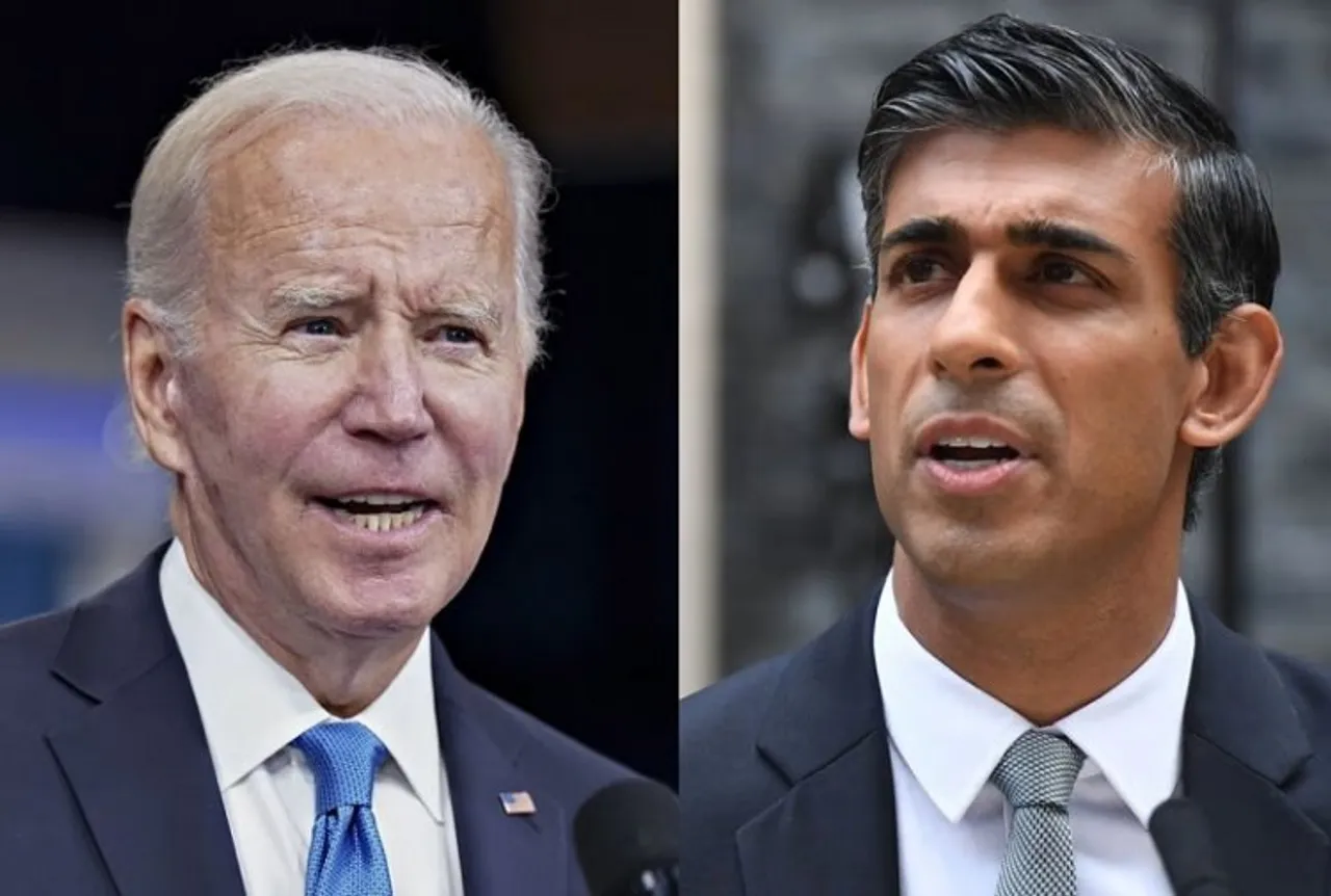 Joe Biden congratulates new British PM Rishi Sunak; leaders discuss Russia-Ukraine conflict: White House