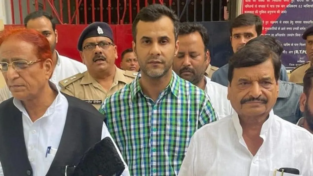 Azam Khan was lodged in jail for the last 27 months in connection with several cases