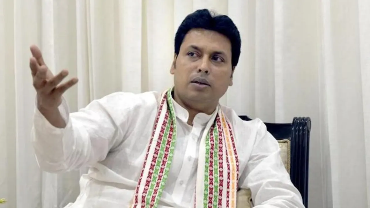 Biplab Kumar Deb (File photo)