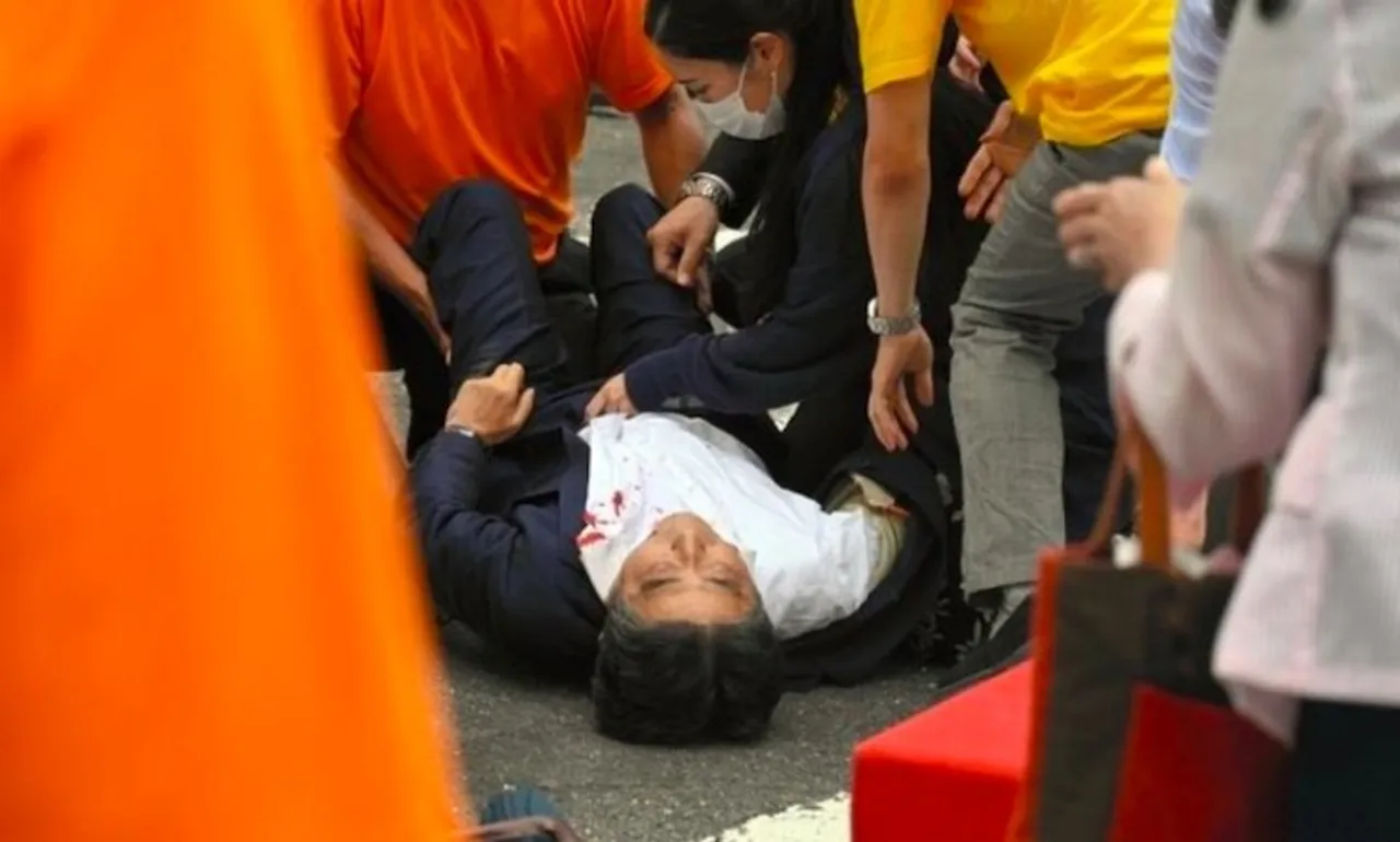 Attacker who shot at Shinzo Abe nabbed