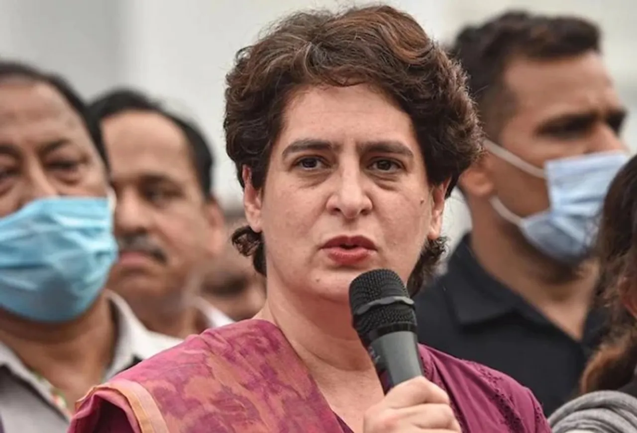 Congress leader Priyanka Gandhi (File photo)