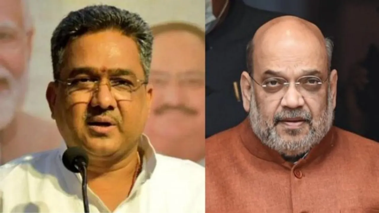 Sunil Bansal (Left); Amit Shah (Right)