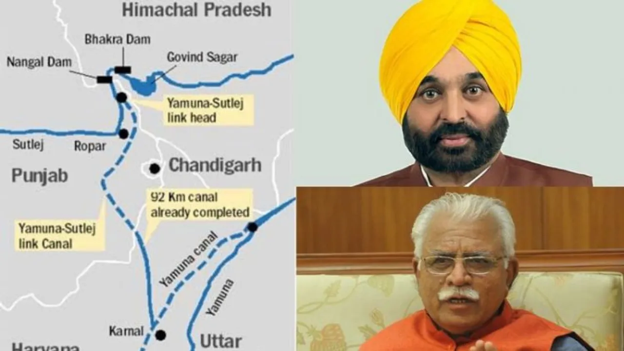 Sutlej-Yamuna Link water sharing dispute