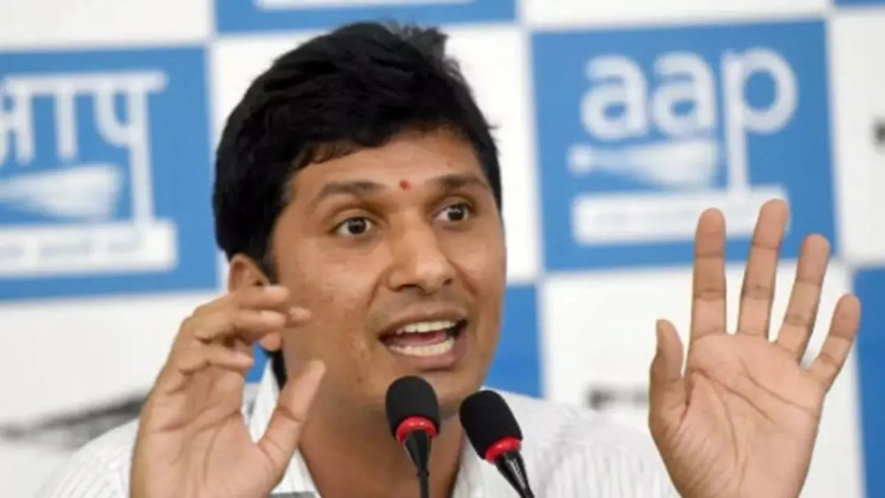 Aam Aadmi Party's MLA and spokesperson Saurabh Bharadwaj