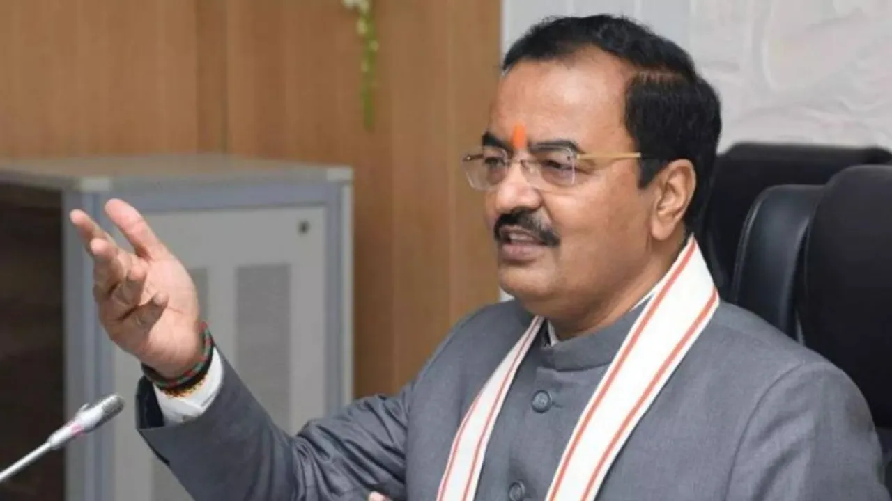Uttar Pradesh Deputy Chief Minister Keshav Prasad Maurya (File photo)