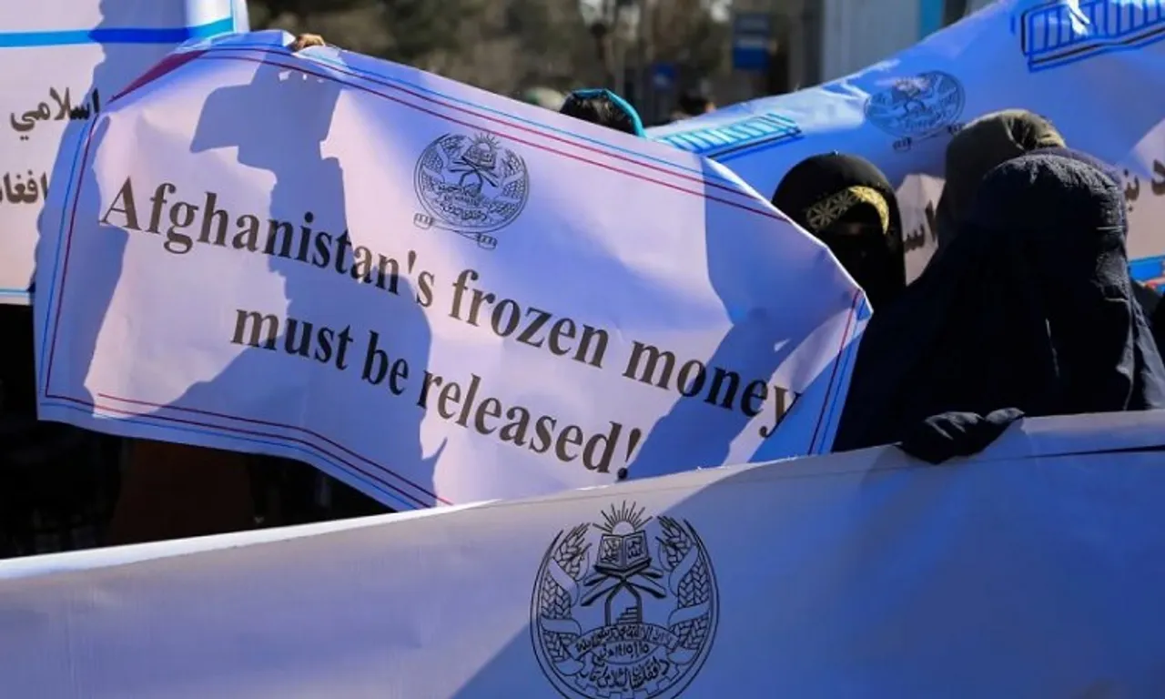 Afghan people protesting (File photo)