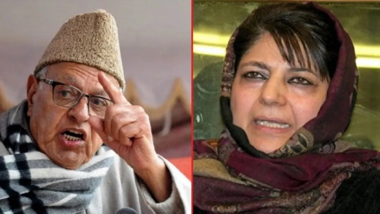 Farooq Abdullah and Mehbooba Mufti