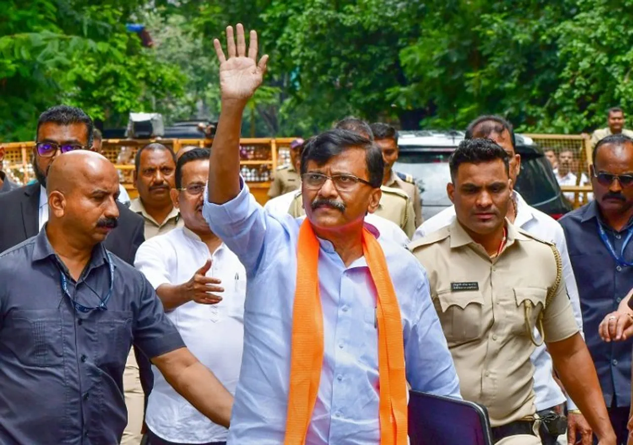 Shiv Sena Rajya Sabha MP Sanjay Raut (File photo)