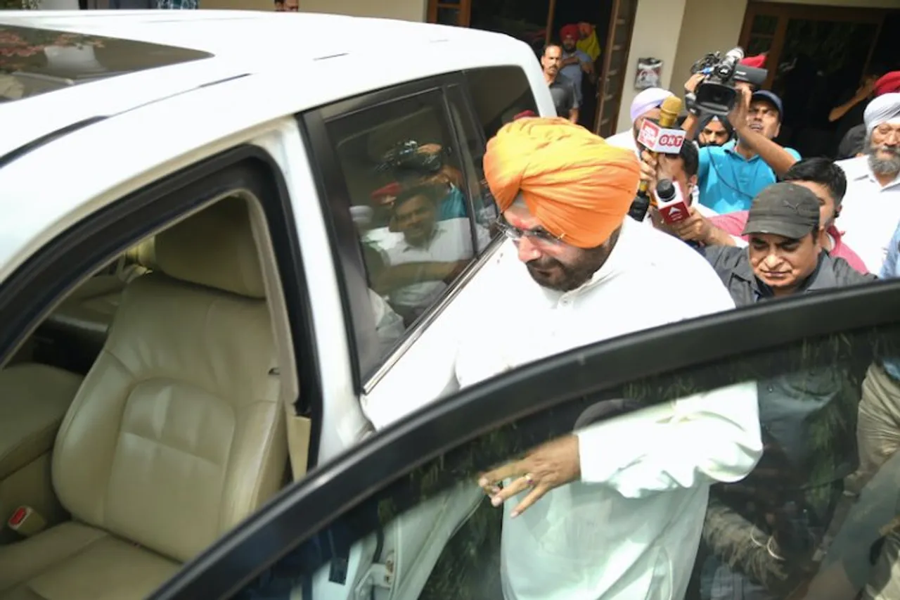 Congress leader Navjot Singh Sidhu (File photo)