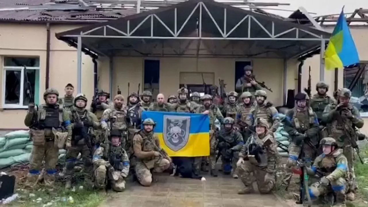 Ukraine keeps counteroffensive initiative, claims it reached Russian border pushing Russian forces back