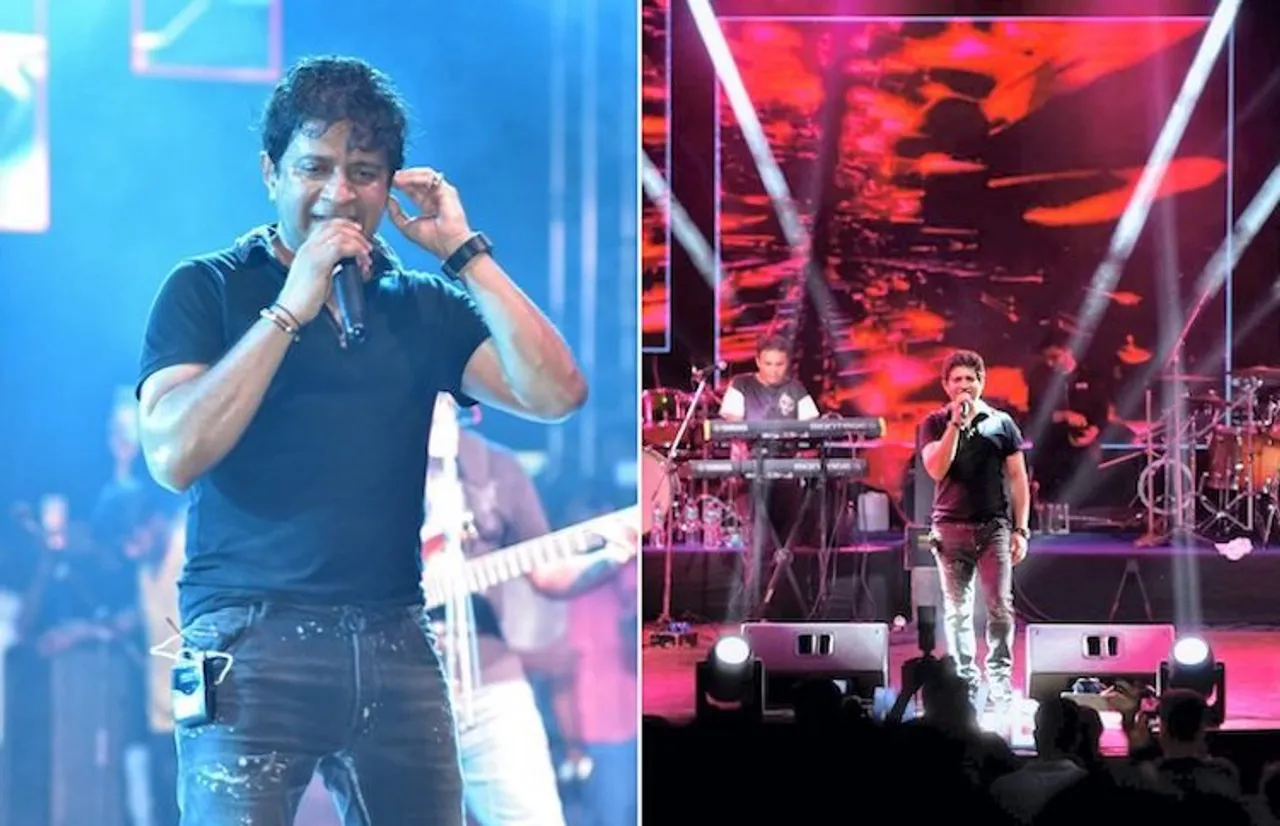 Legendary singer late KK's last stage performance