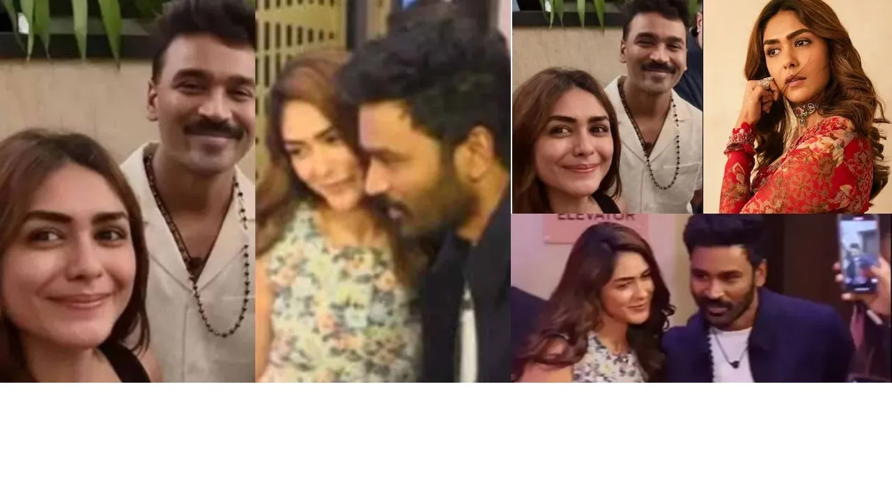 ಿdhanush mrunal thakur