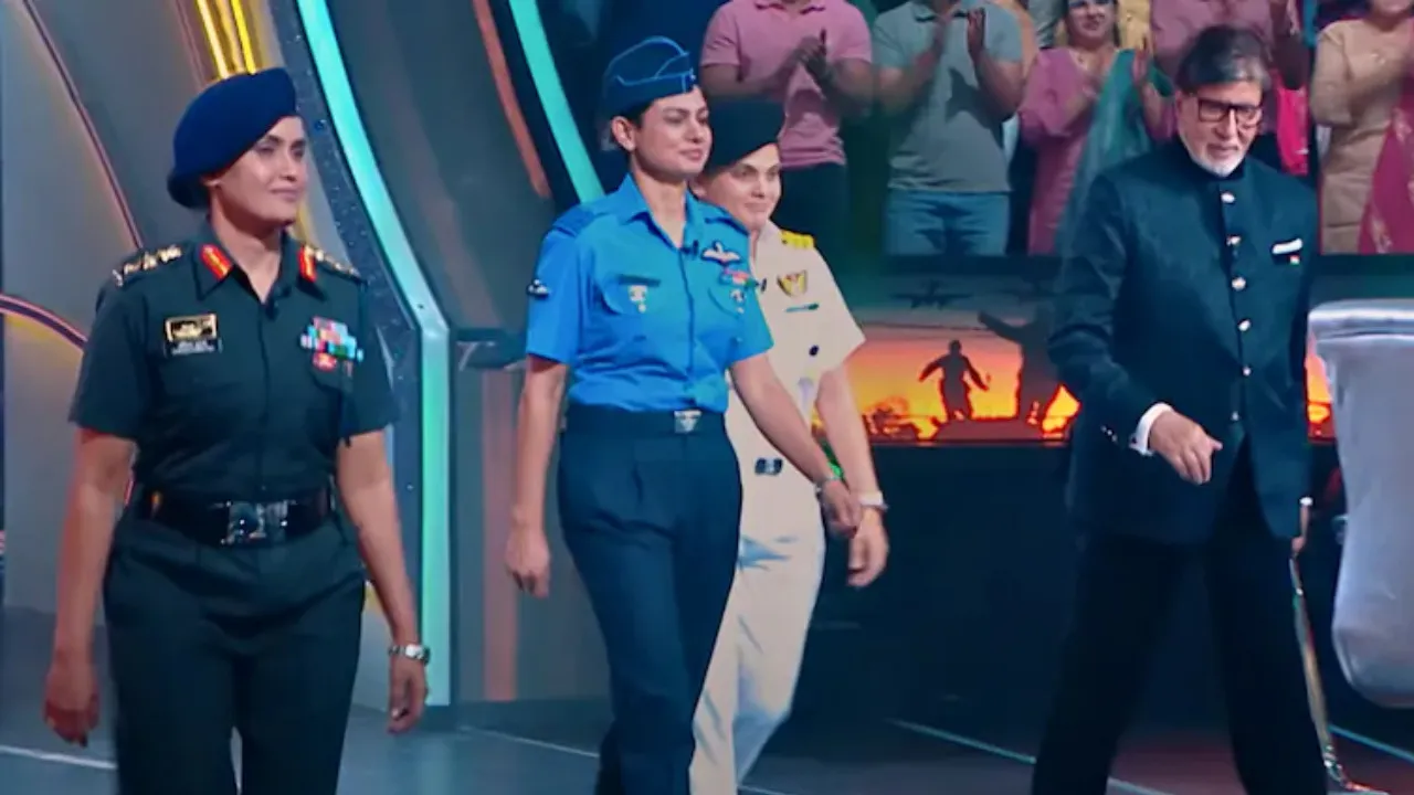 sofiya quershi n vyomika singh kbc 222
