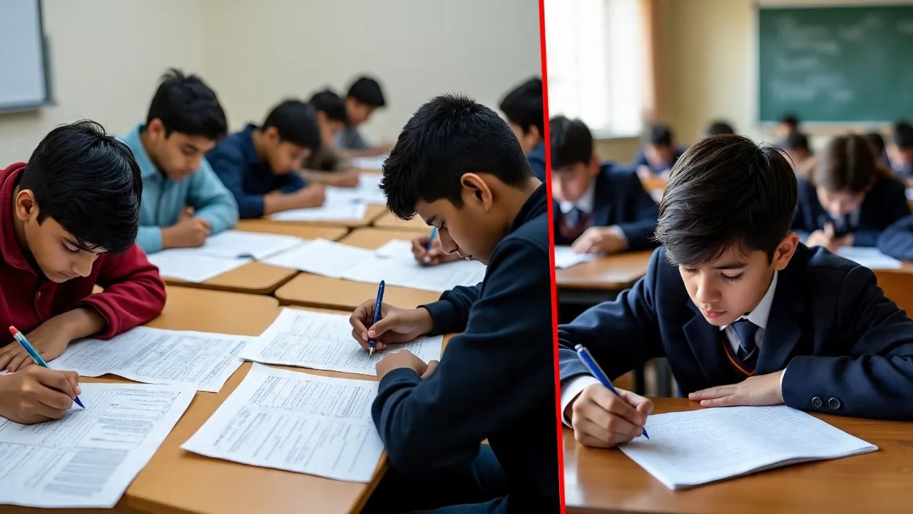 Students exams