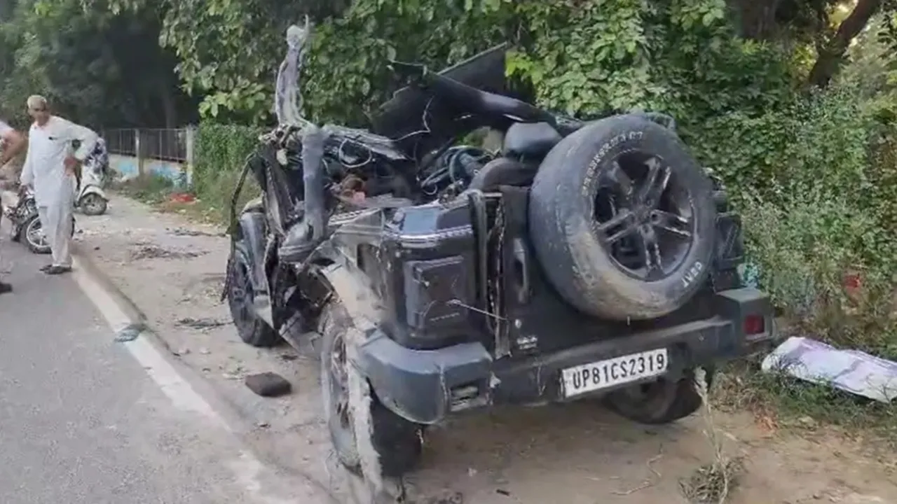 up accident