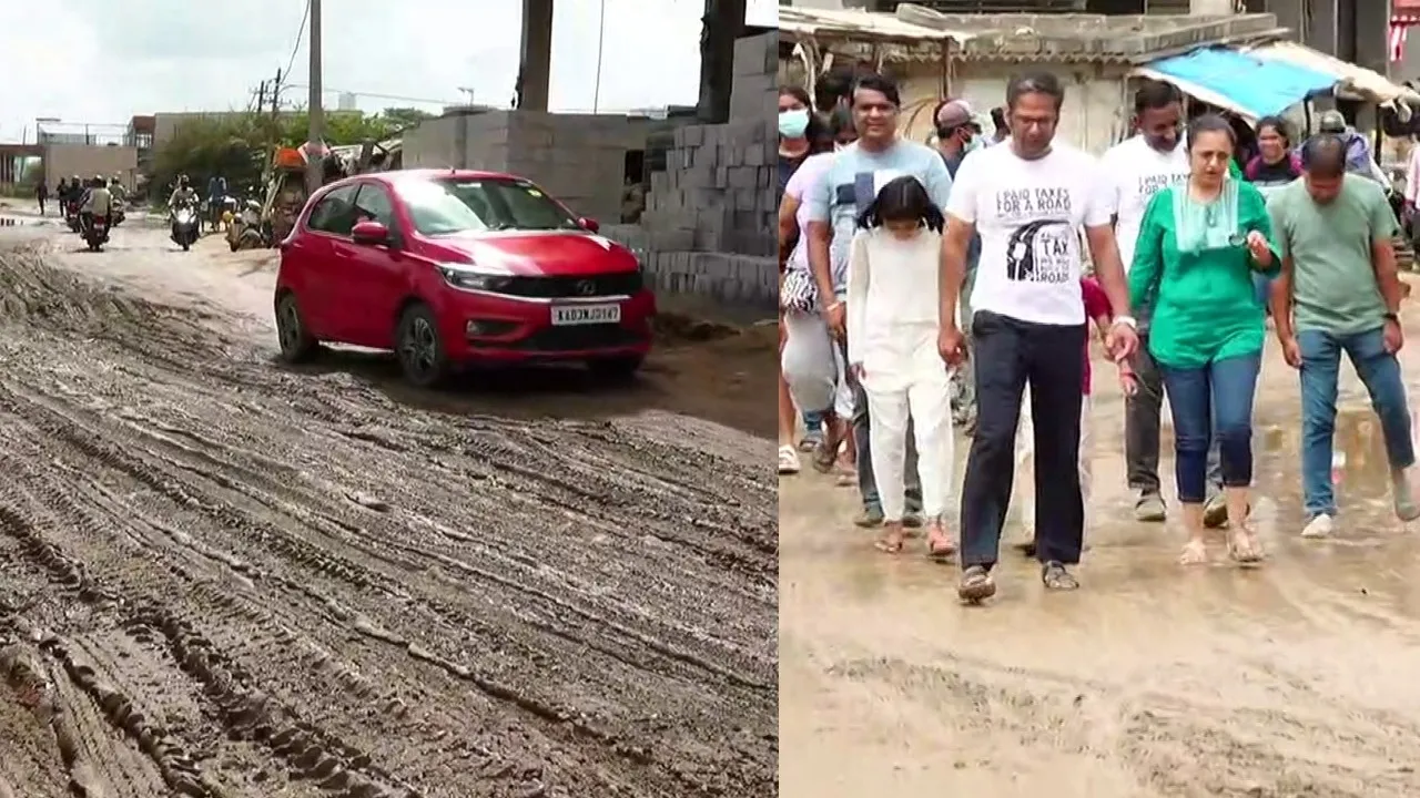POTHOLE PROTEST 1