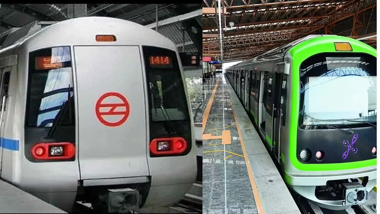DELHI METRO V_S BANGALORE METRO