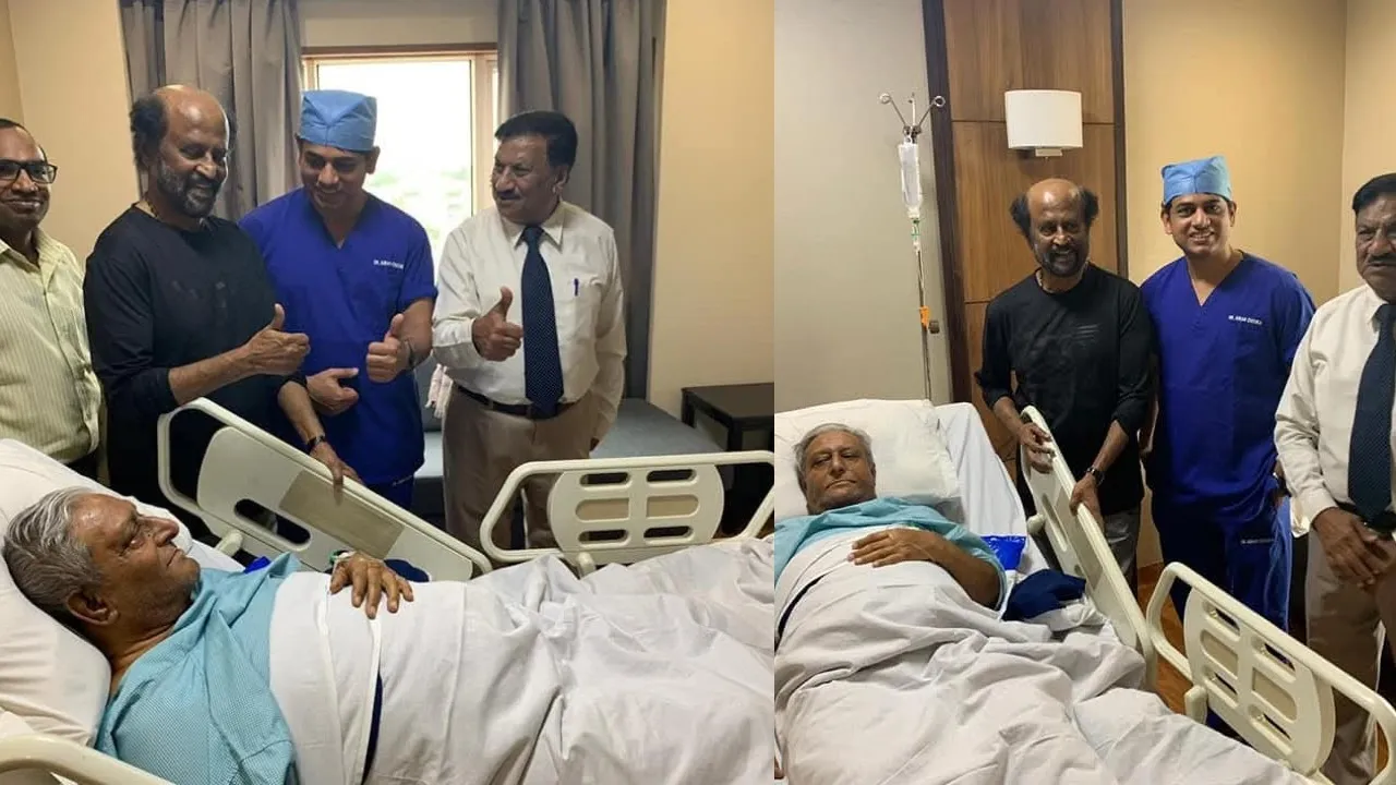 RAJANIKANTH RUSHED TO BANGALORE