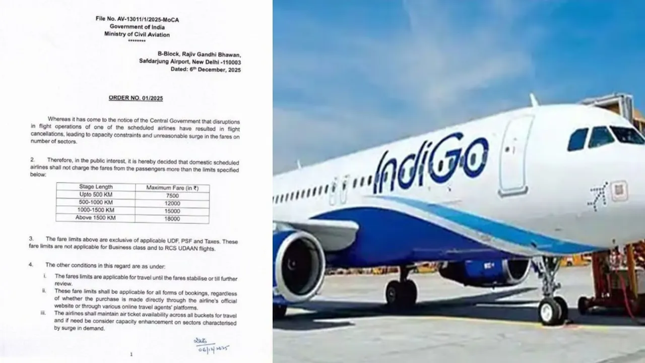 FARE CAP ON AIRFARES BY CENTER