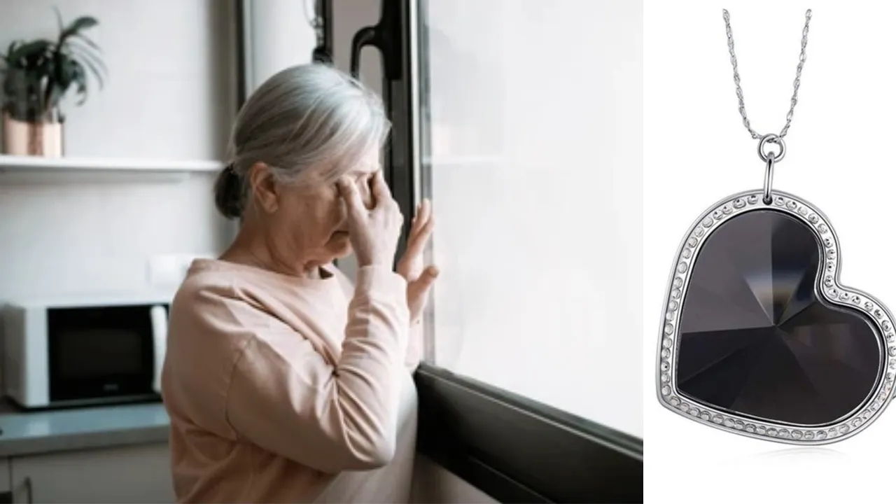 GPS TRACKER IN NECKLACE