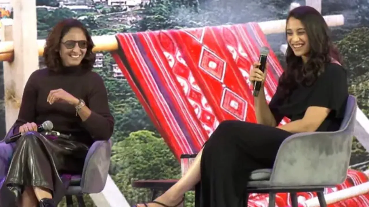 Smriti mandhana first public appearence