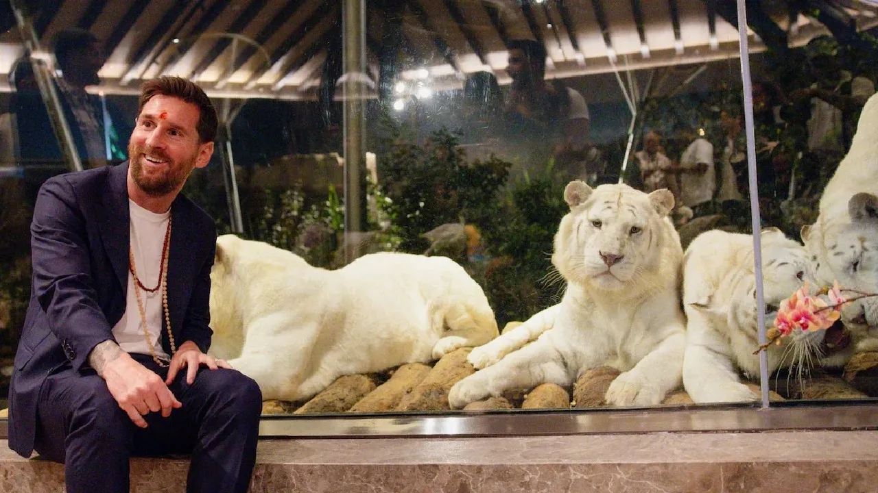 Lionel Messi visited Vantara (3)