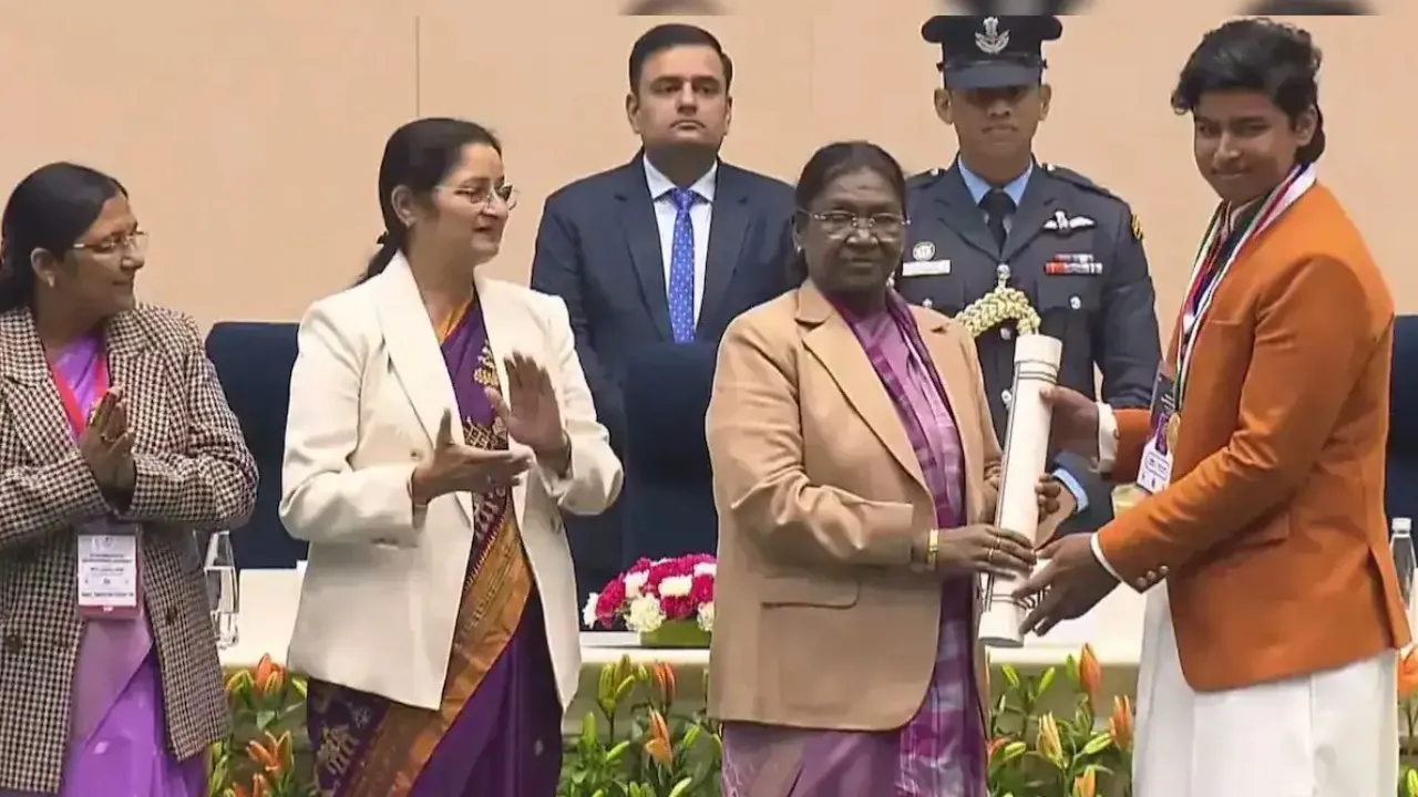 VAIBHAV SURYAVAMSHI PM AWARD