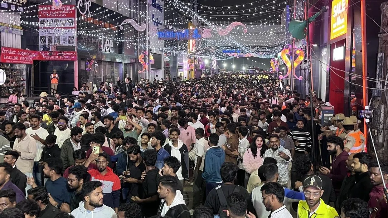 MG ROAD NEW YEAR CELEBRATIONS