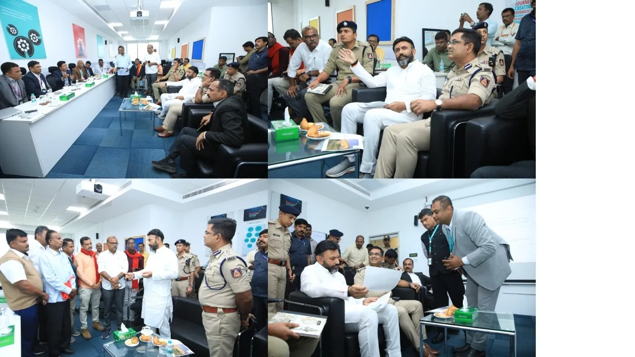 airport parking proublem meeting