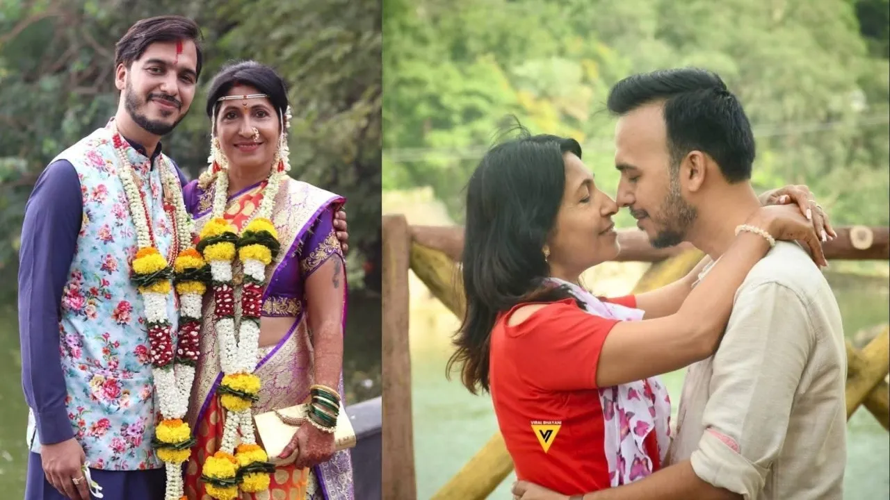 Geetha and nikhil marriage by big age difference