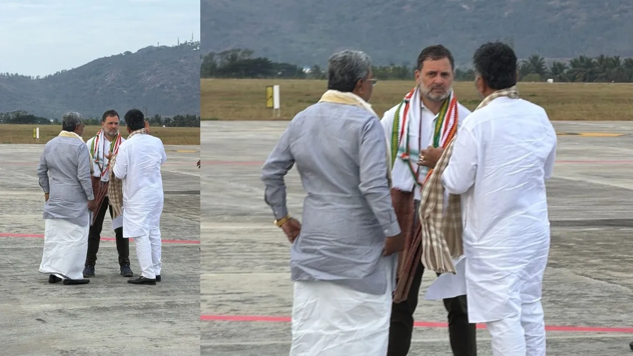 DCM DK SHIVAKUMAR MET RAHUL GANDHI (1)