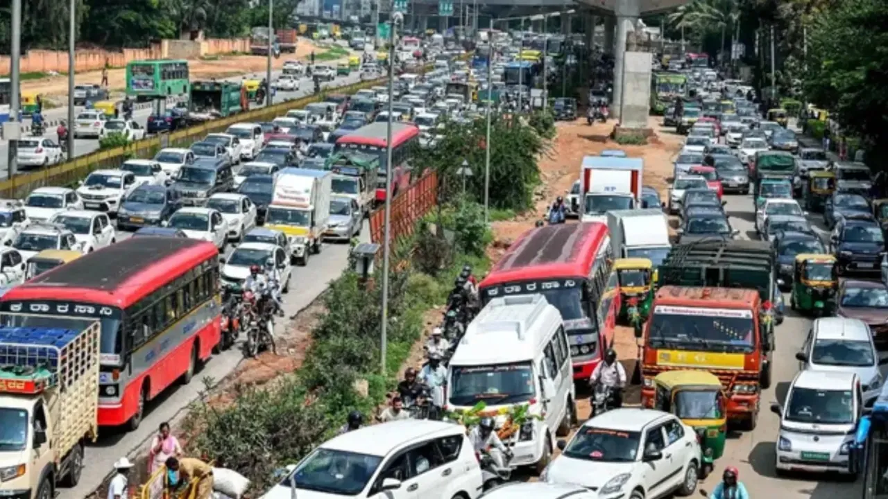 Bangalore traffic jam 2nd rank in world
