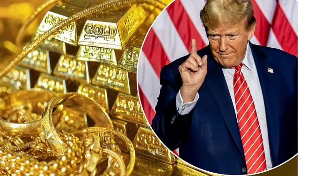 GOLD PRICE RISE DUE TO TRUMP DECISIONS