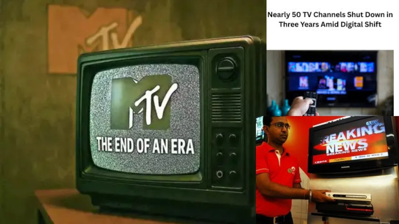 50 CHANNELS CLOSE IN 3 YEARS