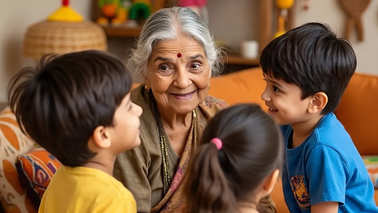 telangana grand mother