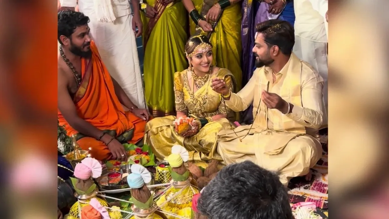 tejaswini and virat marriage