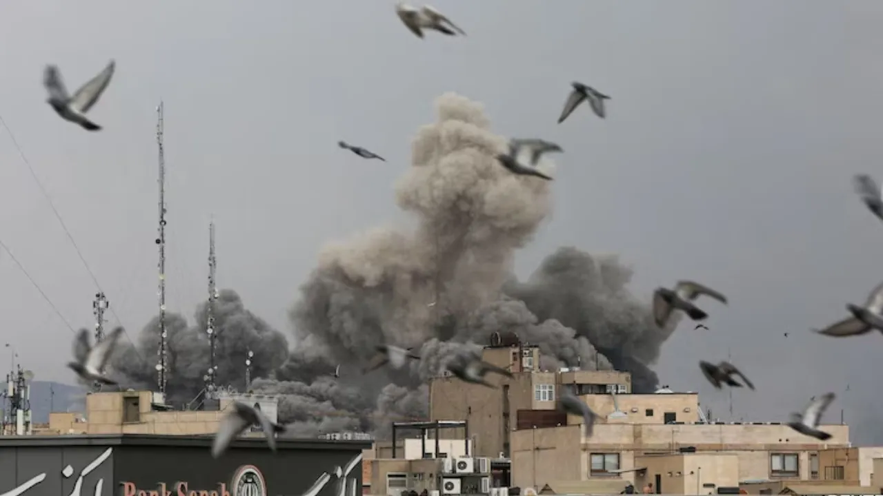 israel attacks iran capital city tehran