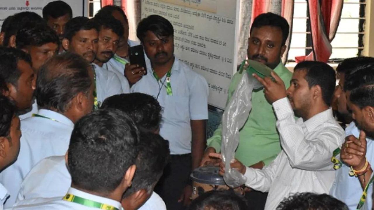 ಹಾವೇರಿ ಕೃಷಿ ವಿಜ್ಞಾನ ಕೇಂದ್ರದಲ್ಲಿ ಎರಡು ದಿನದ ತರಬೇತಿ; ರೈತರು ಮತ್ತು ಪೀಡೆನಾಶಕ ವಿತರಕರು ಭಾಗಿ