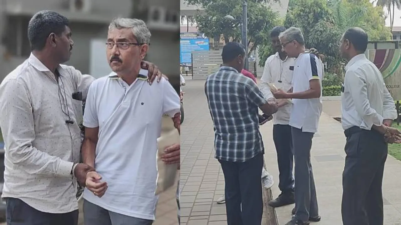 ಲಂಚಕ್ಕೆ ಬೇಡಿಕೆ ಇಟ್ಟು ತಗ್ಲಾಕೊಂಡ ಐಟಿ ಅಧಿಕಾರಿ; ಸಿನಿಮೀಯ ಶೈಲಿಯಲ್ಲಿ ಸಿಕ್ಕಿಬಿದ್ದ ಎಕ್ಸ್‌ಕ್ಲೂಸಿವ್‌ ವಿಡಿಯೋ ಇಲ್ಲಿದೆ ನೋಡಿ