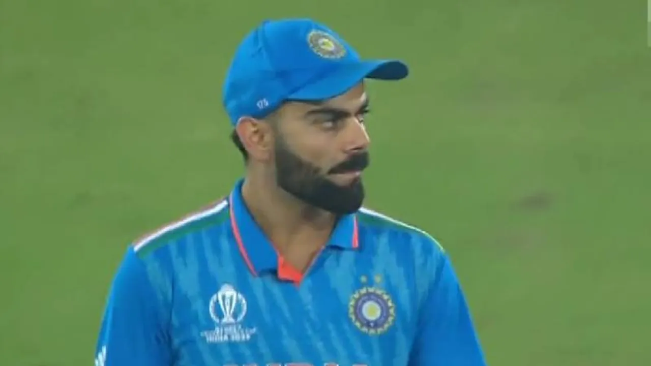 INDvsAUS: ಆಸೀಸ್​ ದಾಂಡಿಗನನ್ನು ಕಣ್ಣಲ್ಲೇ ಗುರಾಯಿಸಿದ ವಿರಾಟ್​ ಕೊಹ್ಲಿ! ವಿಡಿಯೋ ವೈರಲ್​
