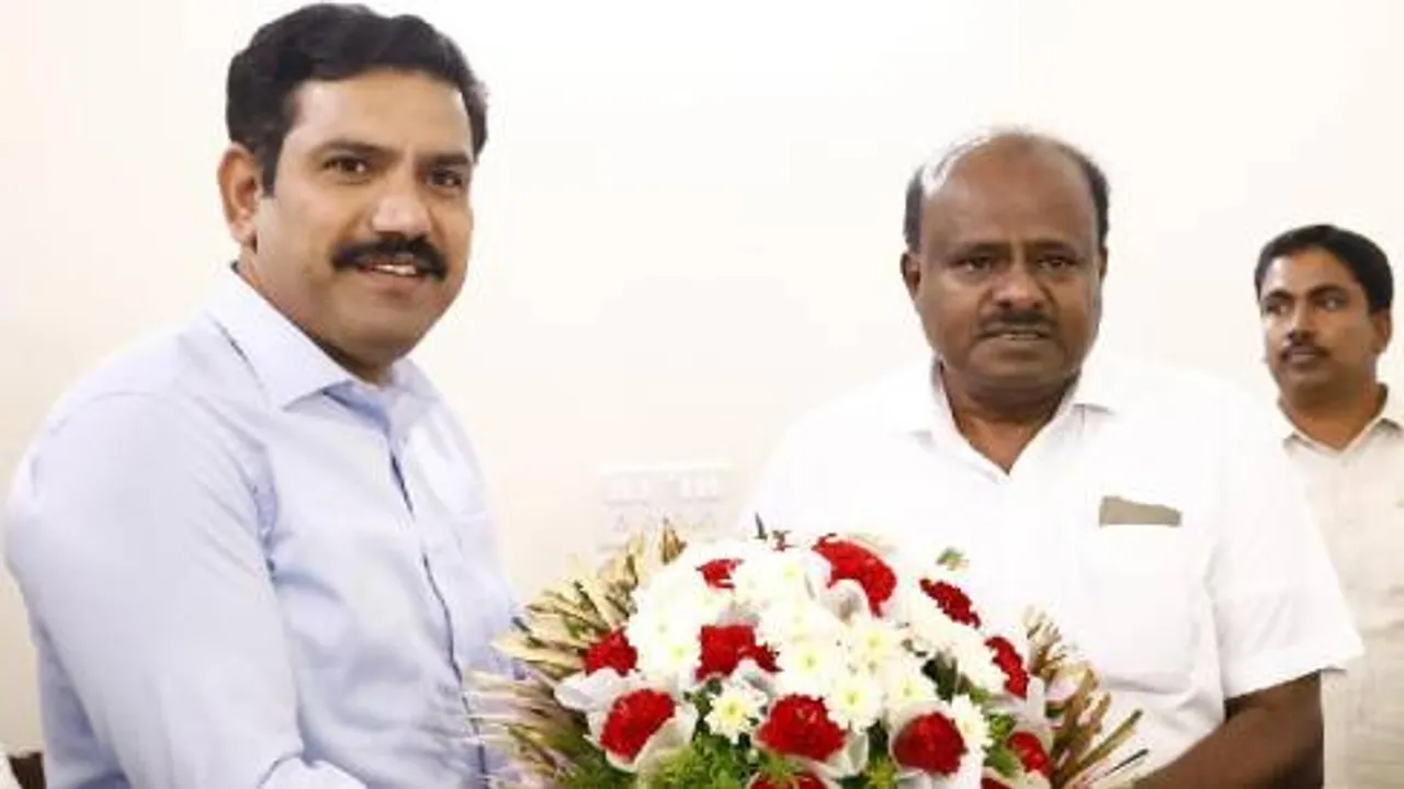 ಹೆಚ್​ಡಿಕೆಯನ್ನು ಭೇಟಿ ಮಾಡಿದ ಬಿಜೆಪಿ ರಾಜ್ಯಾಧ್ಯಕ್ಷ.. ಭೇಟಿ ಬಳಿಕ ಬಿ. ವೈ. ವಿಜಯೇಂದ್ರ ಏನಂದ್ರು ಗೊತ್ತಾ?