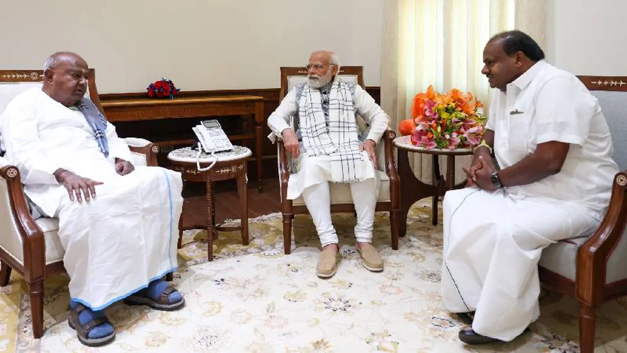 ಕೇಂದ್ರದಲ್ಲಿ ಕುಮಾರಸ್ವಾಮಿಗೆ ಮಂತ್ರಿ ಸ್ಥಾನ.. JDS ಡಿಮ್ಯಾಂಡ್ ಇಡ್ತಿರೋ ಖಾತೆ ಯಾವುದು ಗೊತ್ತಾ?