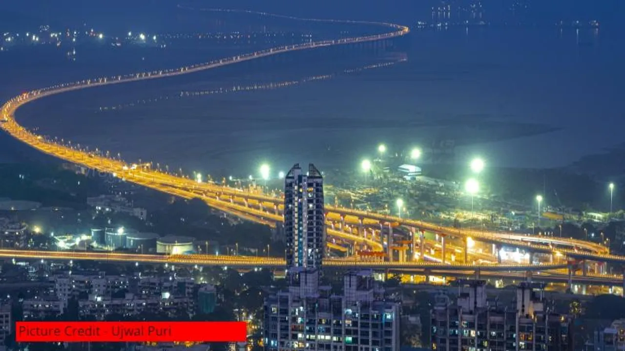 Atal Setu: 18,000 ಕೋಟಿ ರೂಪಾಯಿ ವೆಚ್ಚದಲ್ಲಿ ಅಟಲ್​ ಸೇತುವೆ.. ಅದ್ಭುತ ಫೋಟೋಗಳು