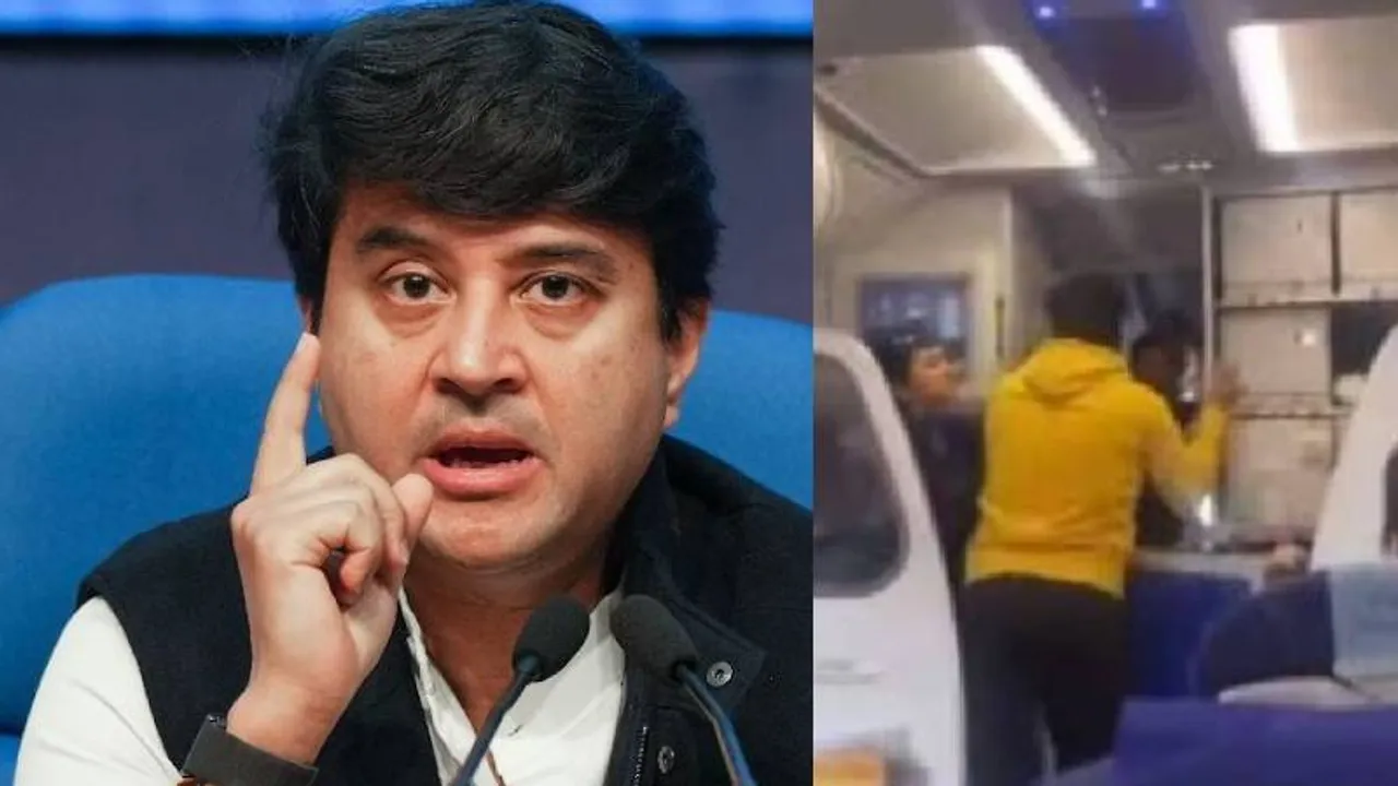 ವಿಮಾನದಲ್ಲಿ ಪೈಲೆಟ್​​ ಮೇಲೆ ಹಲ್ಲೆ; ಅಶಿಸ್ತು ತೋರಿದ ಪ್ರಯಾಣಿಕನಿಗೆ ಜ್ಯೋತಿರಾದಿತ್ಯ ಸಿಂಧಿಯಾ ಎಚ್ಚರಿಕೆ