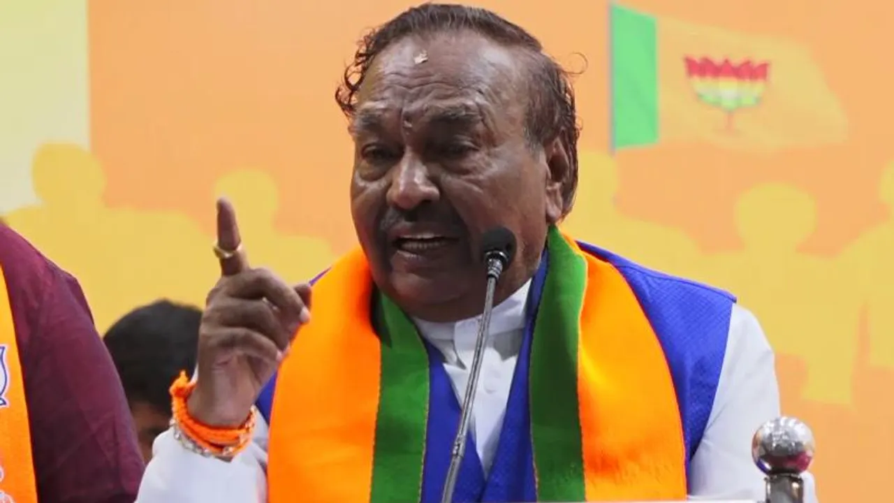 BREAKING: ಶಿವಮೊಗ್ಗ ಲೋಕಸಭಾ ಅಖಾಡದಿಂದ ಕೆ.ಎಸ್. ಈಶ್ವರಪ್ಪ ಹಿಂದಕ್ಕೆ?