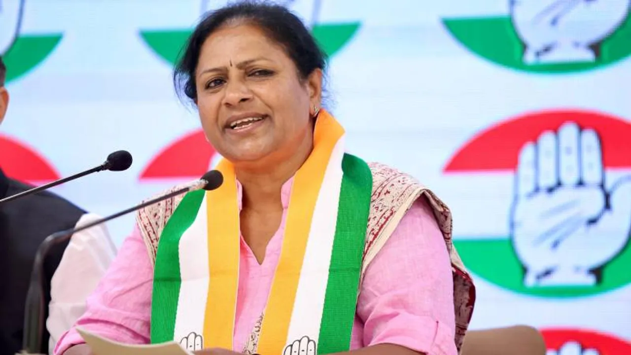 ಎಲ್ರಿ ಇದೆ ಮೋದಿ ಅಲೆ.. ಬಿಜೆಪಿ ಬಿಟ್ಟು ಕಾಂಗ್ರೆಸ್‌ ಪಕ್ಷ ಸೇರಿಕೊಂಡ ತೇಜಸ್ವಿನಿ ಗೌಡ ವಾಗ್ದಾಳಿ!
